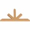 Ekena Millwork Saratoga Timber Gable Bracket, Western Red Cedar, 72"W x 42"H x 3 1/2"D x 5 1/2"F, 14/12 Pitch GBW072X42X0406SAR00SWR - alternate 3